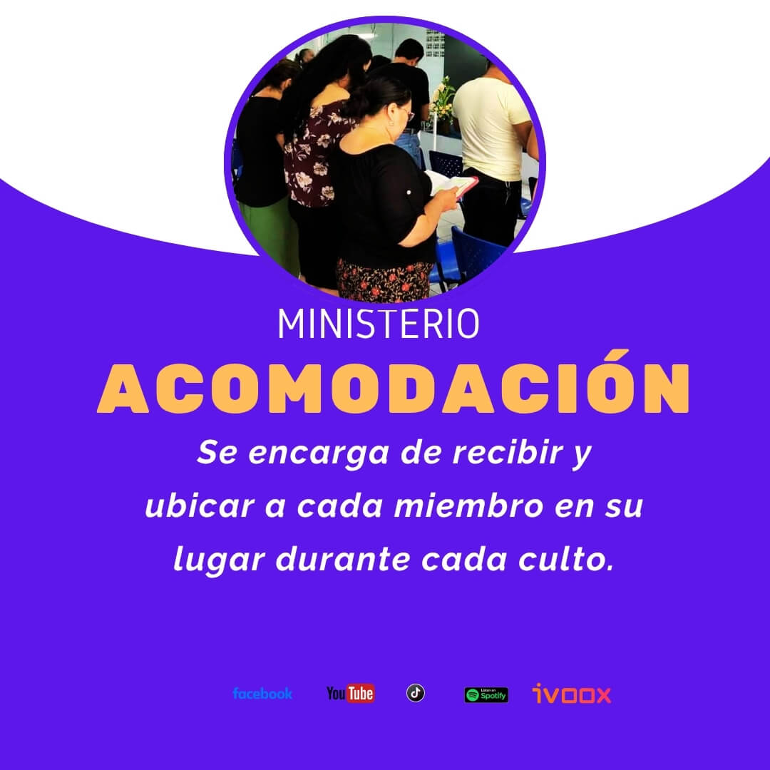 Ministerio Acomodación